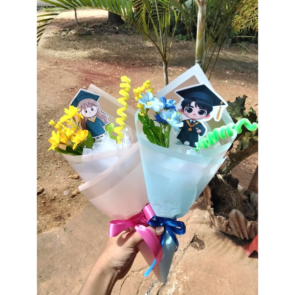 buket wisuda TK buket mini  buket topper wisuda buket Murah