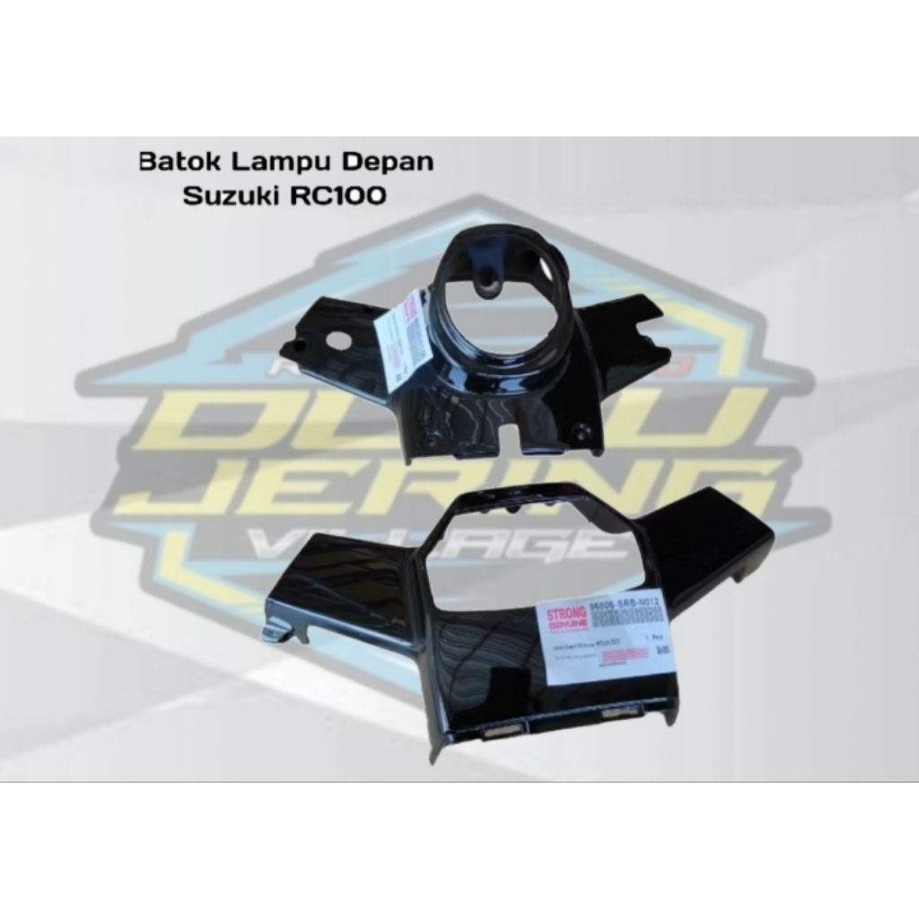BATOK COVER LAMPU DEPAN SUZUKI RC100 BRAVO DK ATAS BAWAH