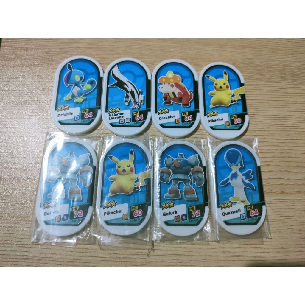 pokemon mezastar tag chip bintang 3 (B3) all seasons