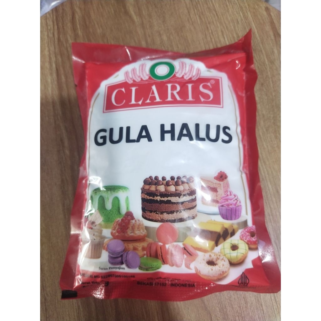 

Gula Halus Claris Kemasan 250gr