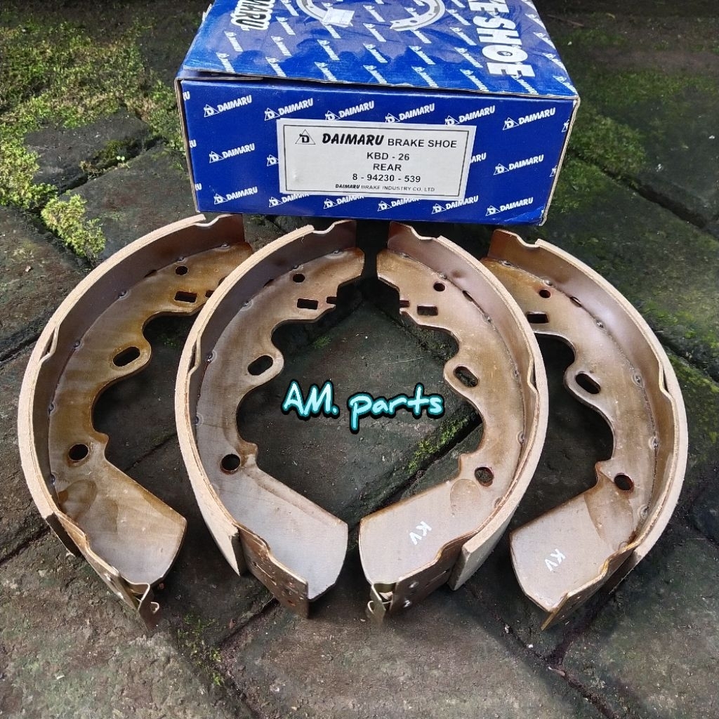 KAMPAS REM BELAKANG CHEVROLET KBD26/TROOPER DAIMARU ORIGINAL
