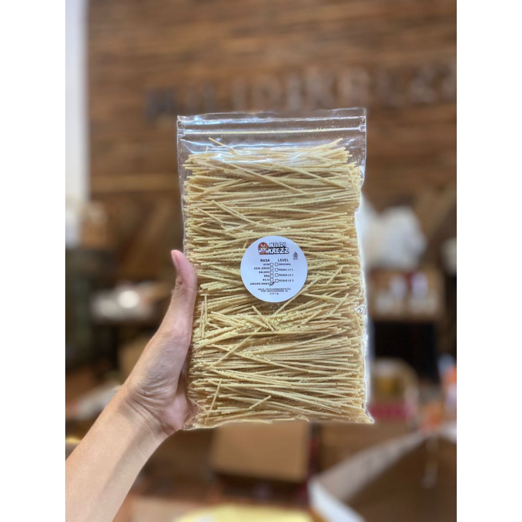 

Mie lidi milidikrezz enak gurih pedas daun jeruk