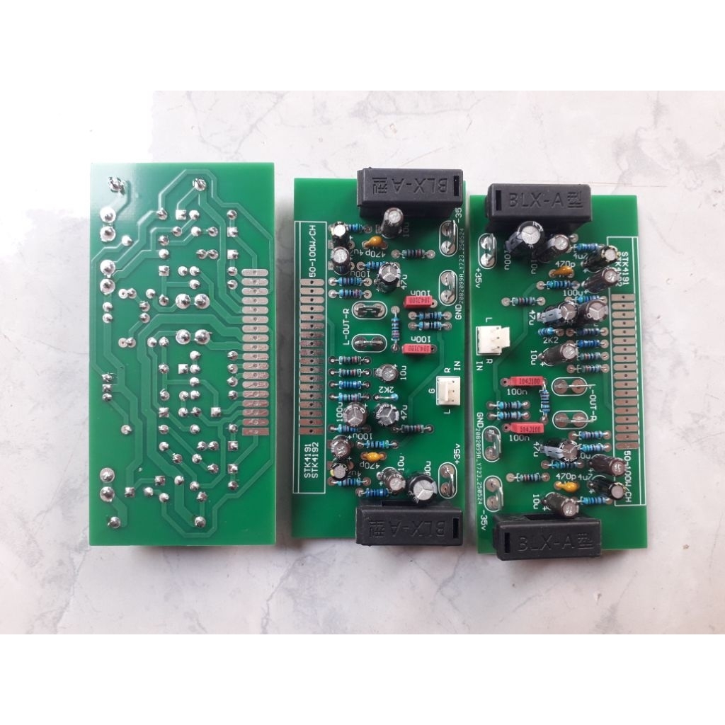 PROMO HEMAT Pcb Stk4191 Stk4192 Plus Resistor 2 Layer Hijau **