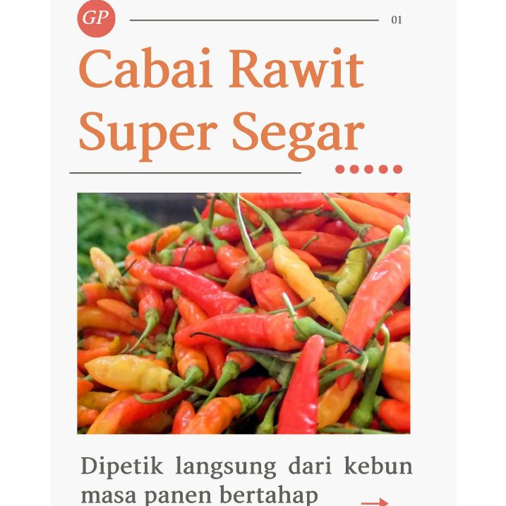 

CABAI RAWIT SEGAR – | FRESH & PEDAS ASLI