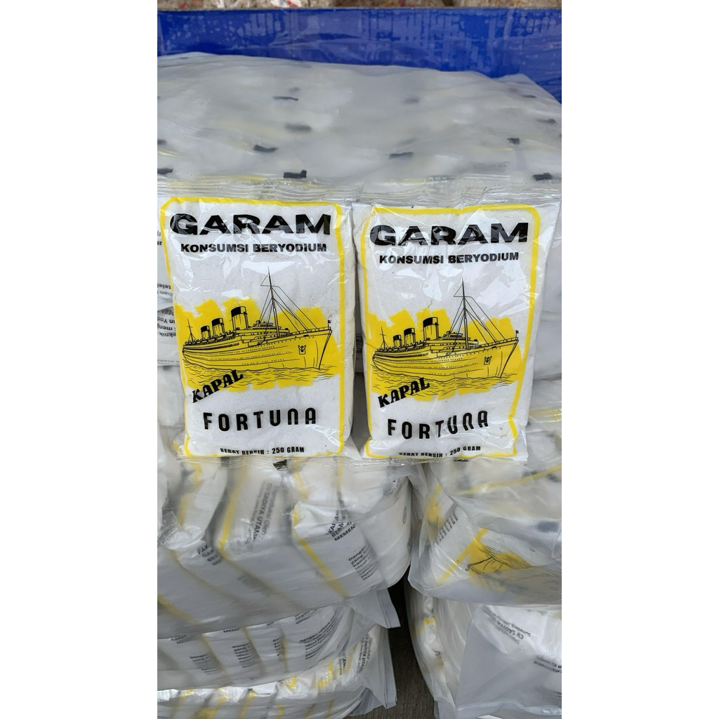 

Garam dapur Kapal fortuna 250gr
