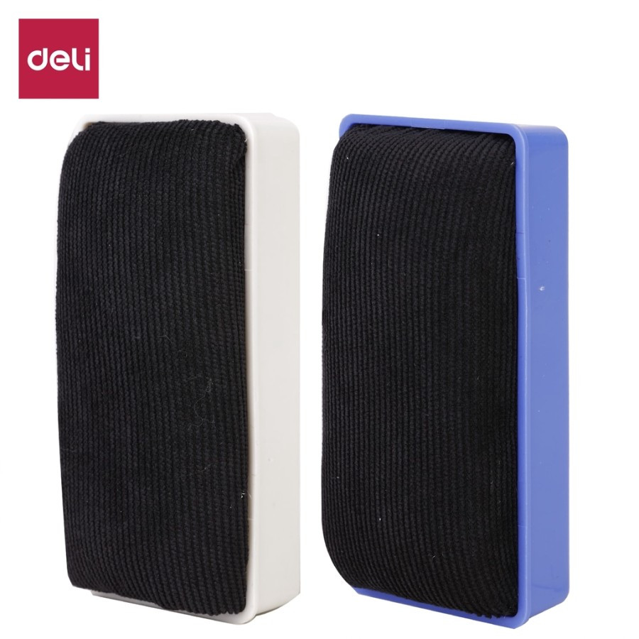 

Penghapus Whiteboard Eraser Papan Tulis Magnet DELI 7837 / 7838 Kecil Besar