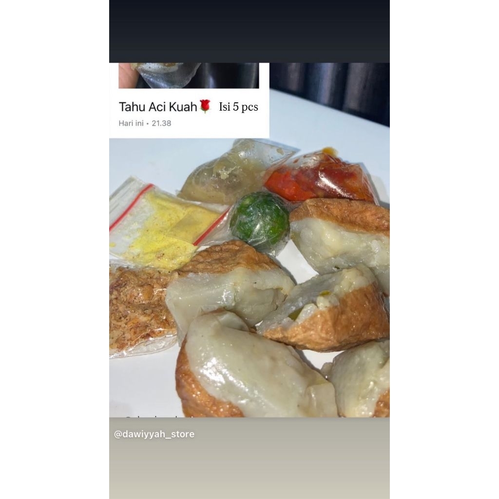 

Tahu Aci kuah