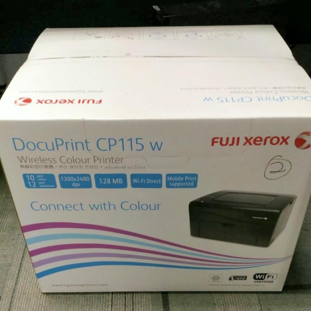 CP115 w Printer Fuji Xerox DocuPrint CP115 WIFI - A4 COLOR - READY