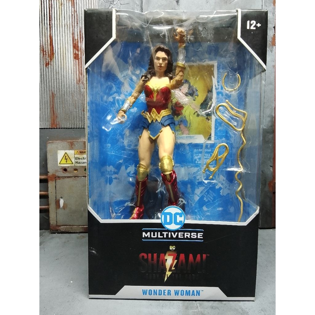 mcfarlane Wonder Woman Shazam BIB