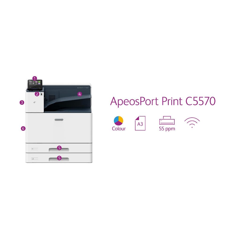 FUJIFILM / FUJI XEROX ApeosPort Print C5570 A3 COLOR PRINT ONLY