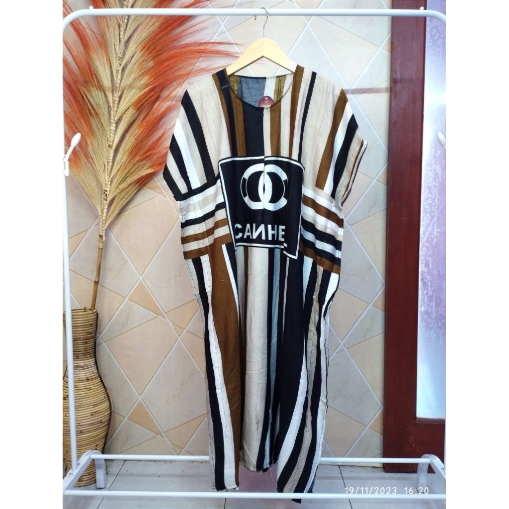 Daster Lowo Jumbo Busui Resleting Ld 120 / Lowo Dress Jumbo Branded Resleting depan Ld 120 / Daster 