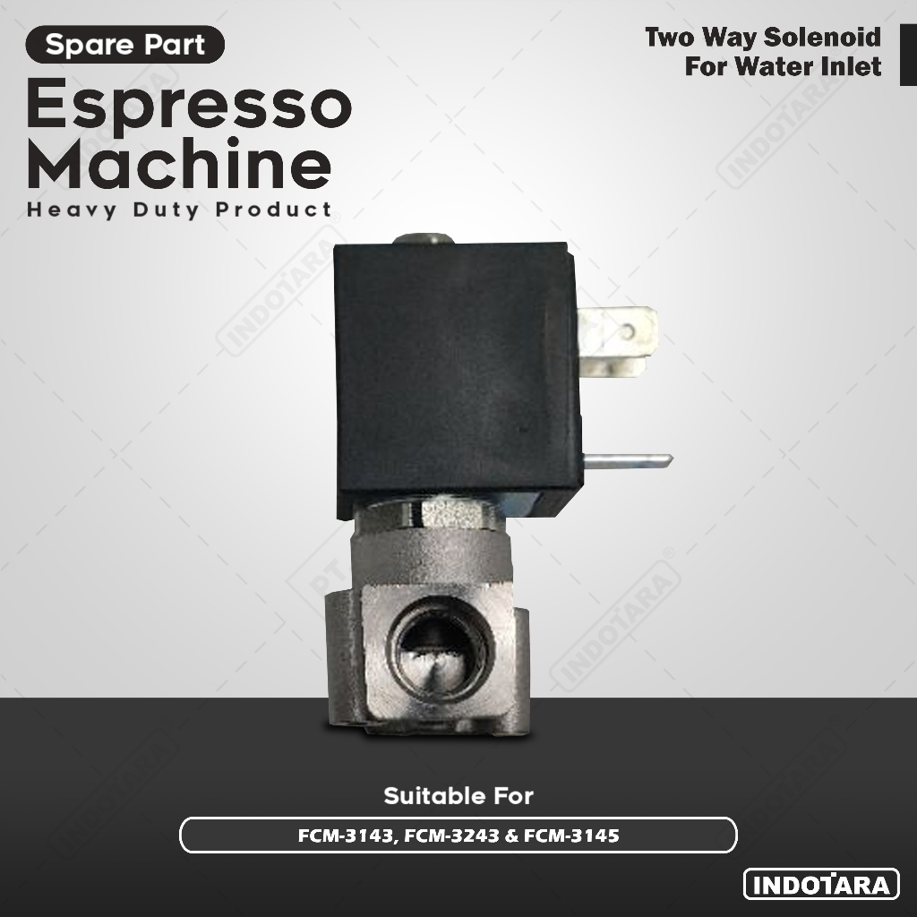 Two Way Solenoid For Water Inlet Ferratti Ferro FCM-3143, FCM-3243 & FCM-3145