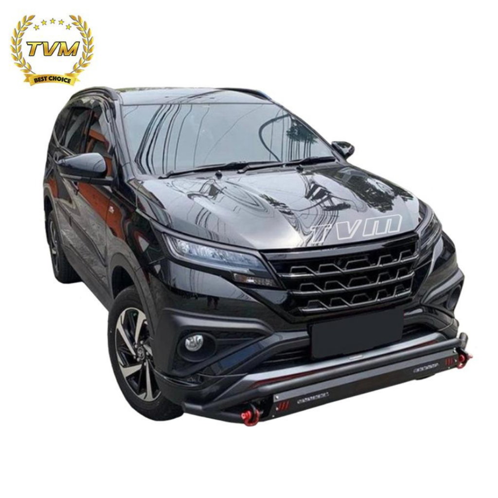 Grill depan Toyota Rush 2018 - 2021 model TRD V2 Black Glossy