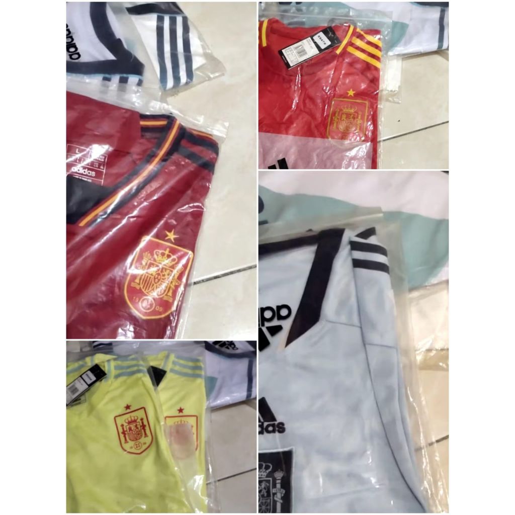 Spanyol home away 2010 2012 2014 2020 2022 2024