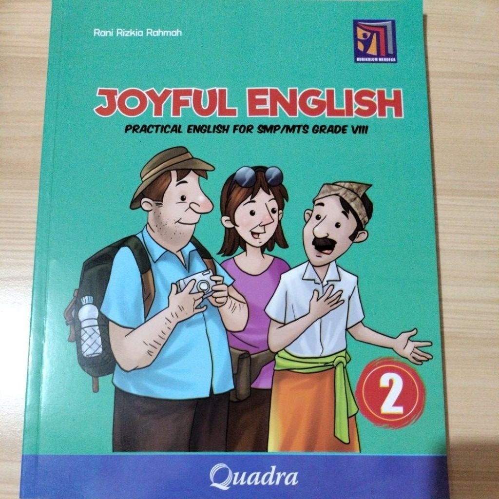 Joyful English SMP/MTs Kelas 8 Kurmer Quadra Rani Rizkia Rahmah