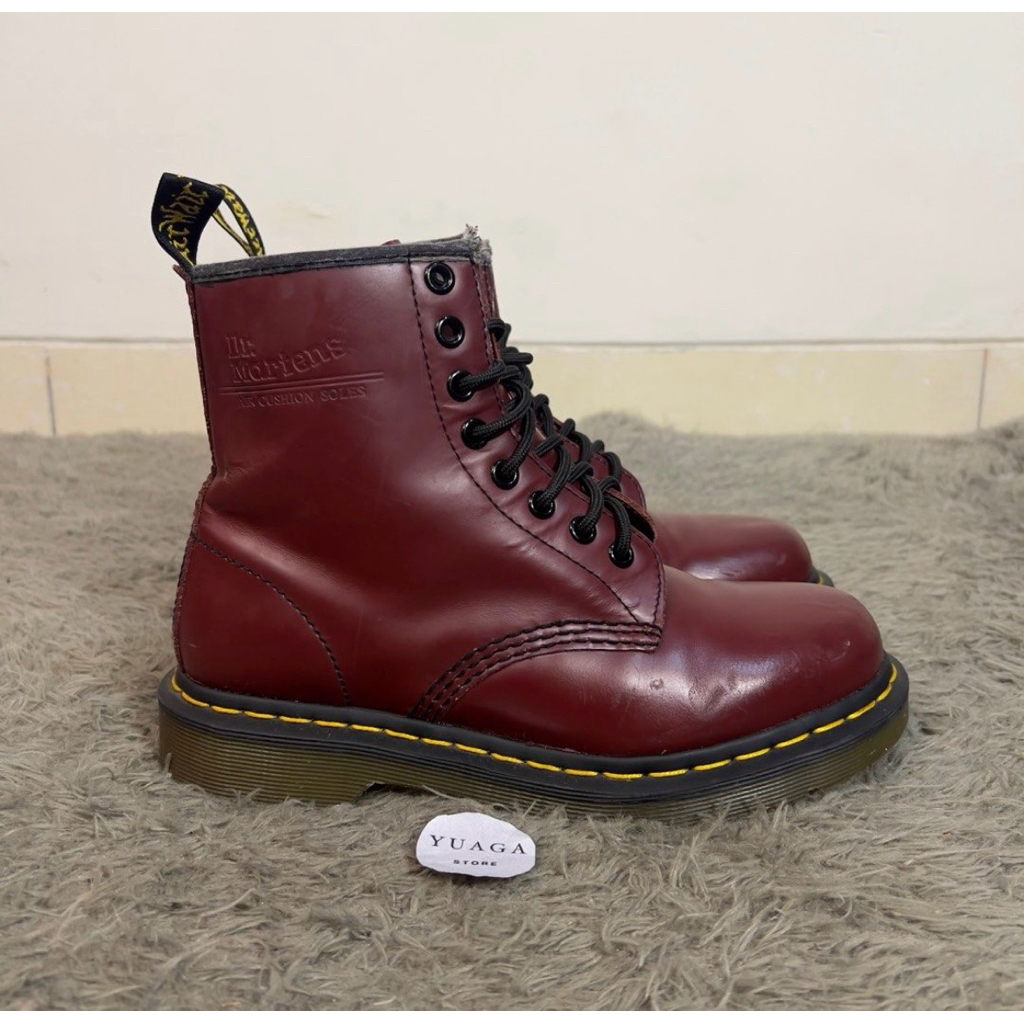 (Size 37) Dr Martens 1460 RedCherry smooth Original