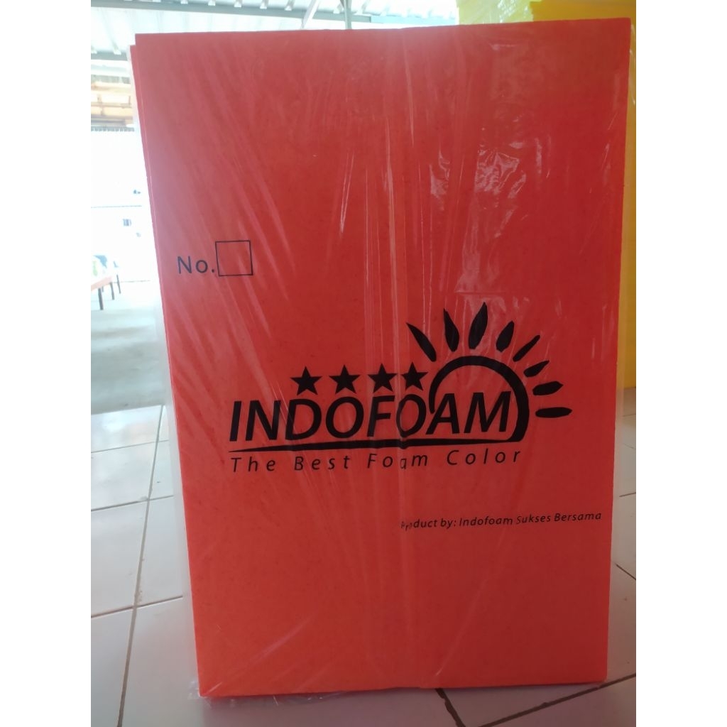 

styrofoam warna 40 x 60 nomor 3 (orange)