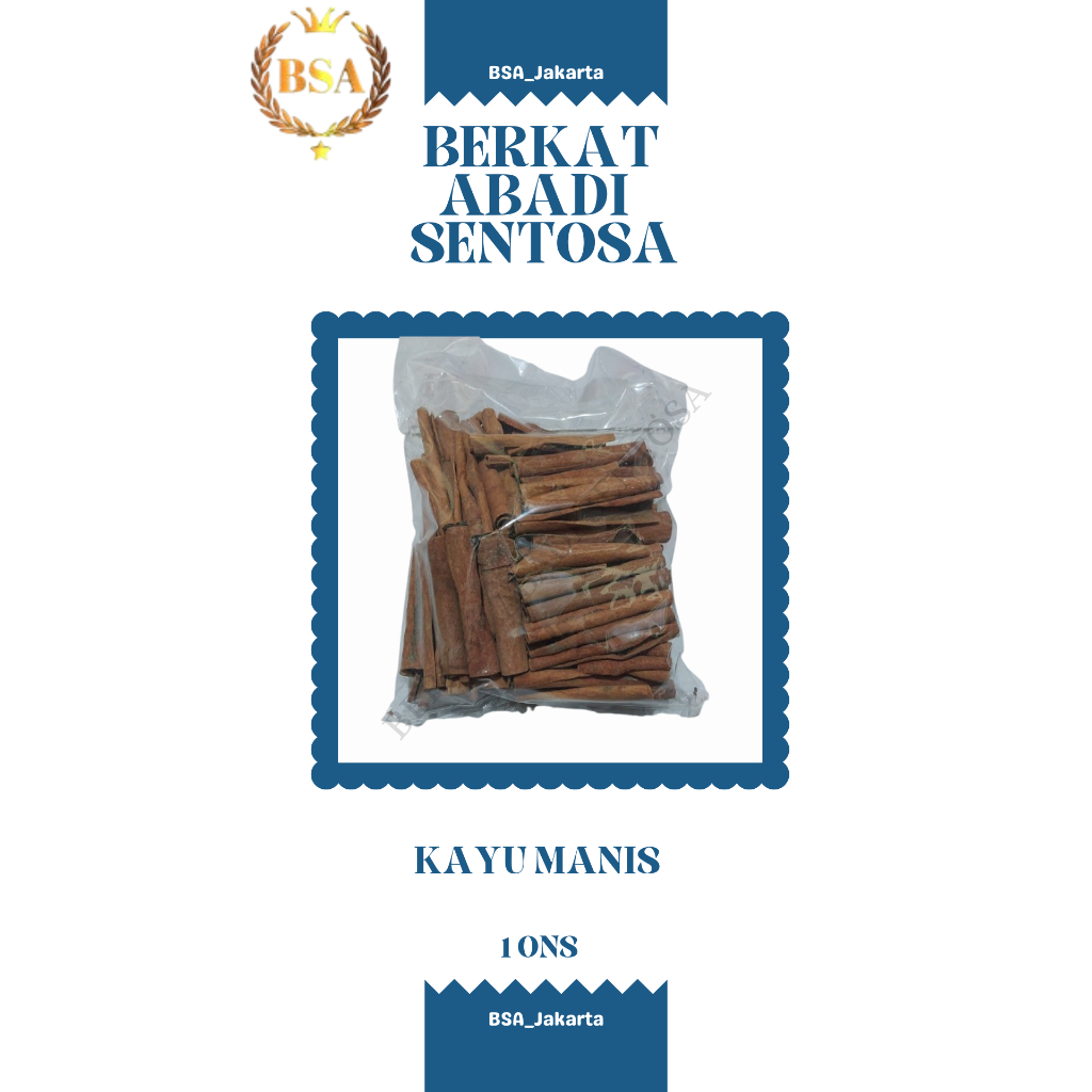

KAYU MANIS ( 1 ONS )