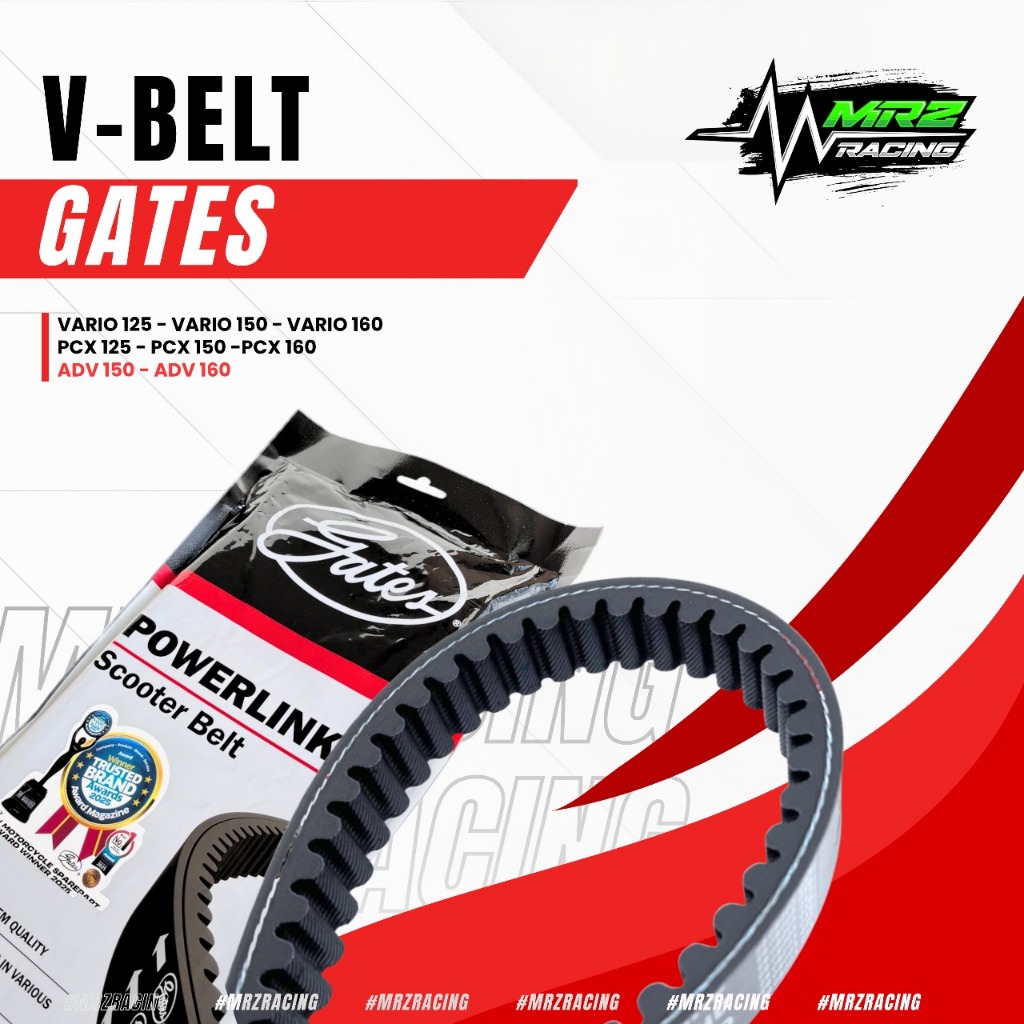 VBELT GATES POWERLINK  Vario 125 Vanbelt Vario 150 Vario NEW- VARIO 125 LED