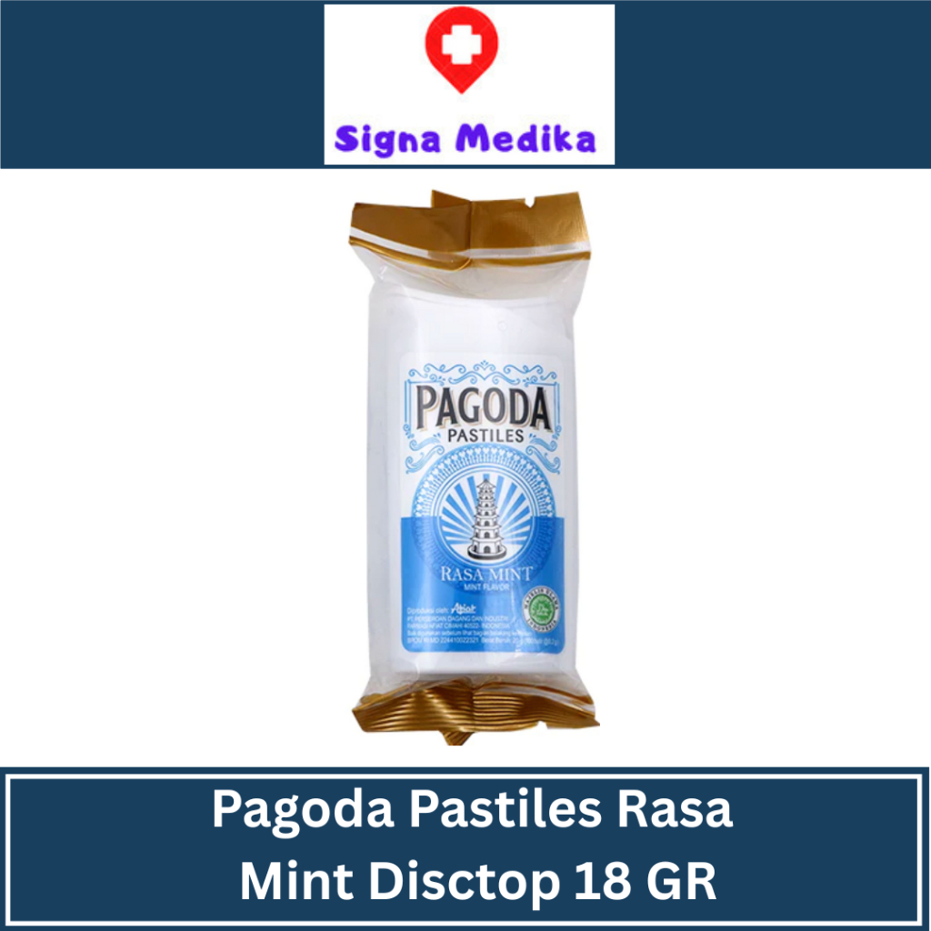 

Pagoda Pastiles Rasa Mint Disctop 18 gr - Permen Pelega Tenggorokan