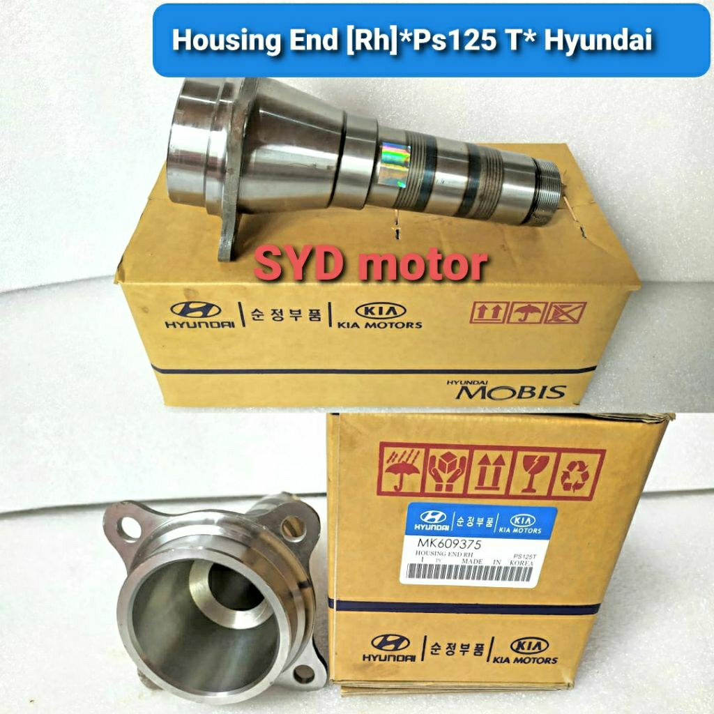 HOUSING END PUCUK REBUNG PS120 CANTER PS125 TURBO KANAN MK609375 ORI HYUNDAI GRESS