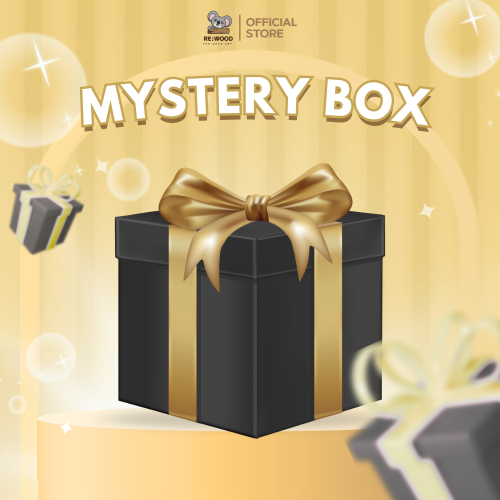 

[CUCI GUDANG] MYSTERY BOX Kayu Lukis Kanvas Karakter Size 10-15cm | DIY Wood Painting Kit