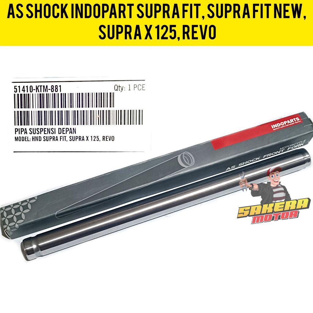 AS SHOCK SUPRA FIT, SUPRA FIT NEW, SUPRA X 125/ AS SKOK SUPRA FIT/SUPRA FIT NEW/ SUPRA X 125/REVO/AS