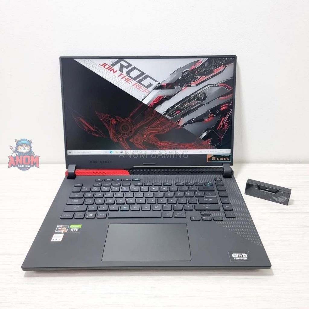 ASUS ROG STRIX G15 G513QR Ryzen 9-5900HX RTX 3070 Ram 16Gb SSD 1Tb Fullset