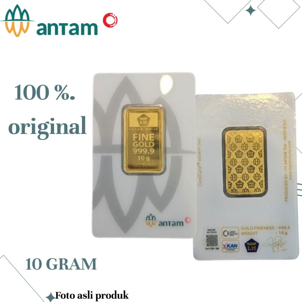 emas logam mulia 10gr