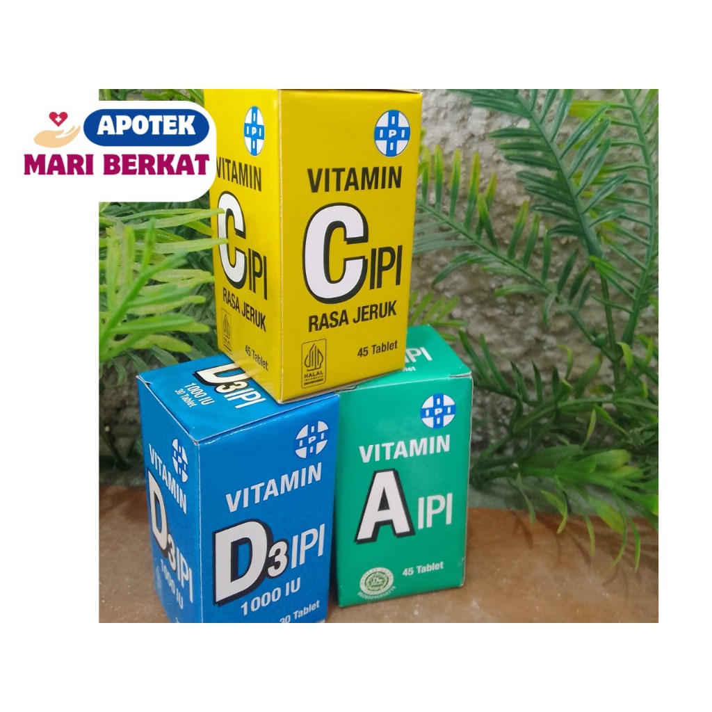 VITAMIN D3 IPI, VITAMIN A IPI, VITAMIN C IPI