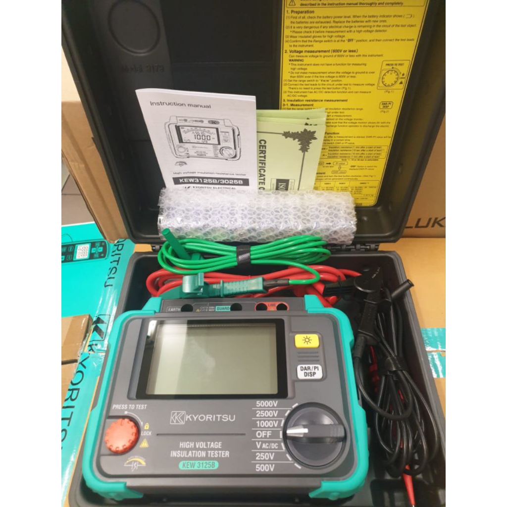 kyoritsu 3125b highvoltage Kyoritsu 3125