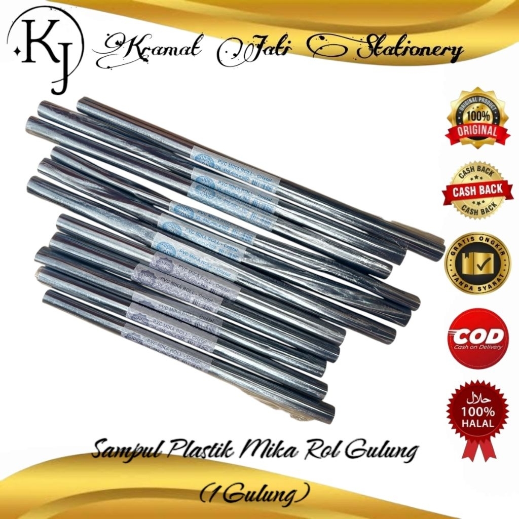 

Sampul Plastik Mika Roll (1 Gulung)