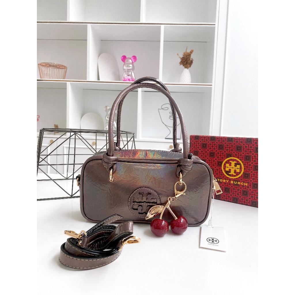 TAS SHOULDER BAG WANITA PREMIUM T*RY B*RCH CHERRY KODE ST311 FREE GANTUNGAN CHERRY