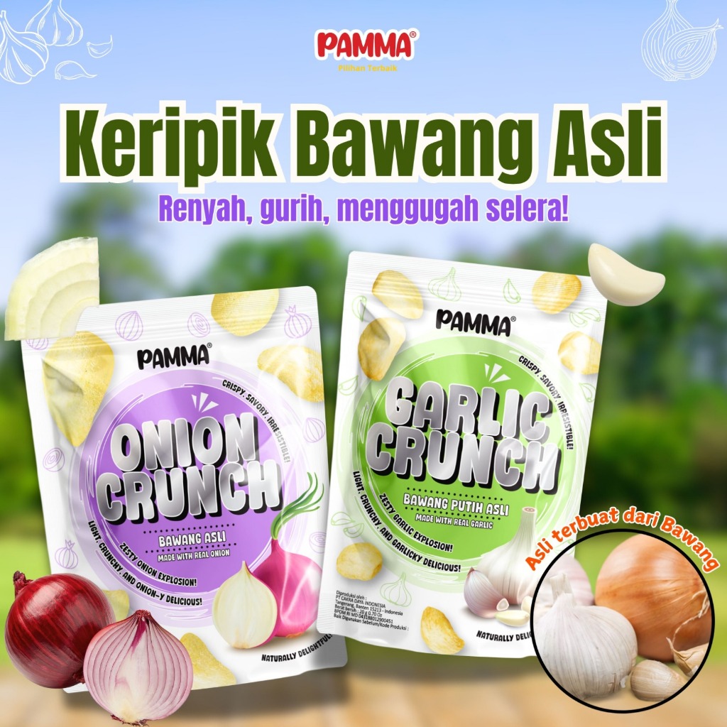 

PAMMA Keripik Bawang 100% freeze dried
