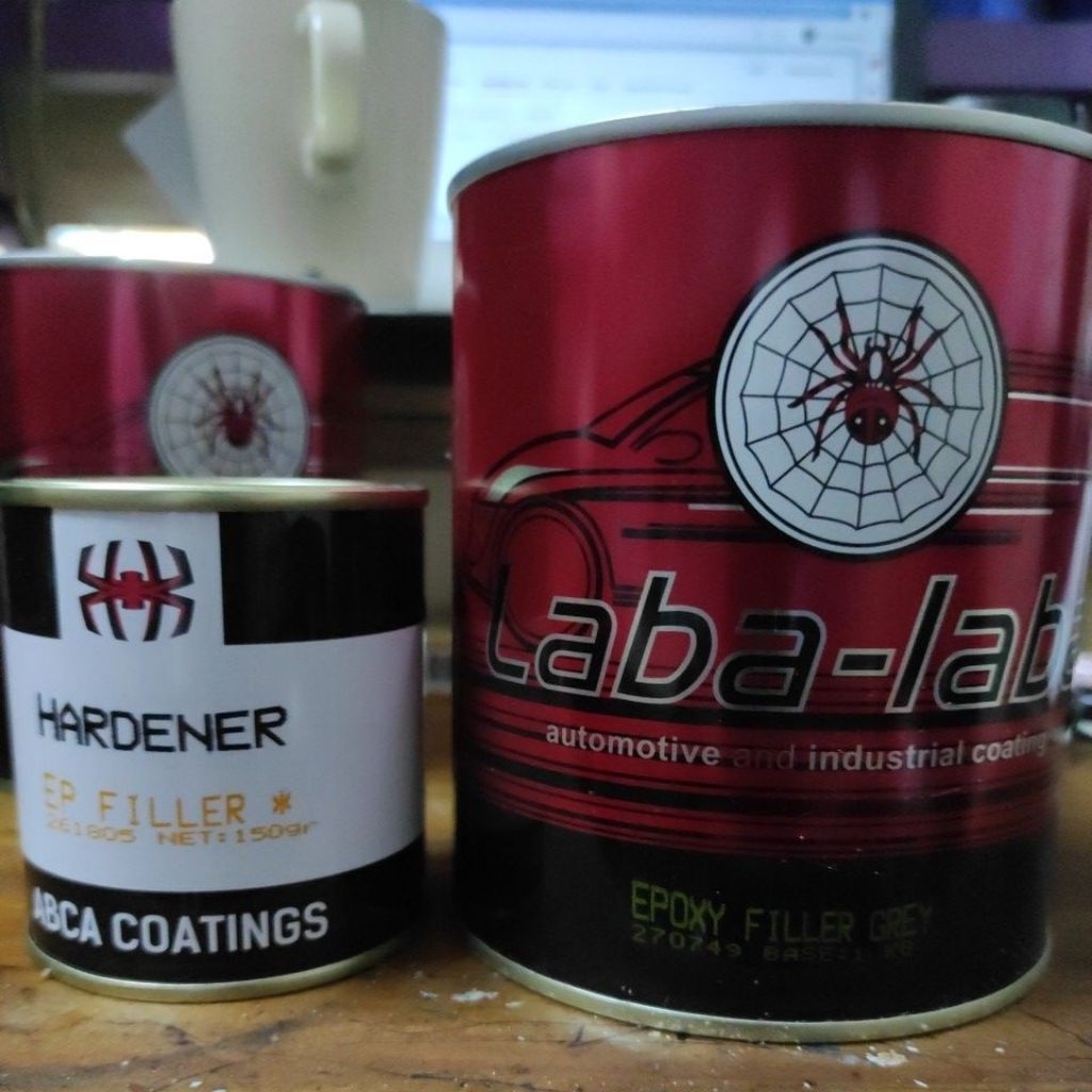 EPOXY FILLER GREY LABA LABA