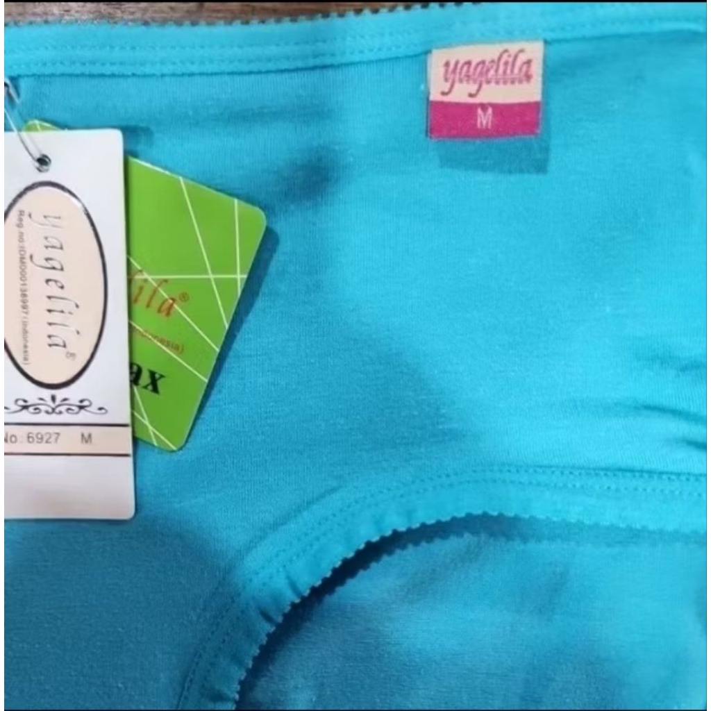 (6pcs) CELANA DALAM WANITA MERK YAGELILA 6927 ORIGINAL TERMURAH