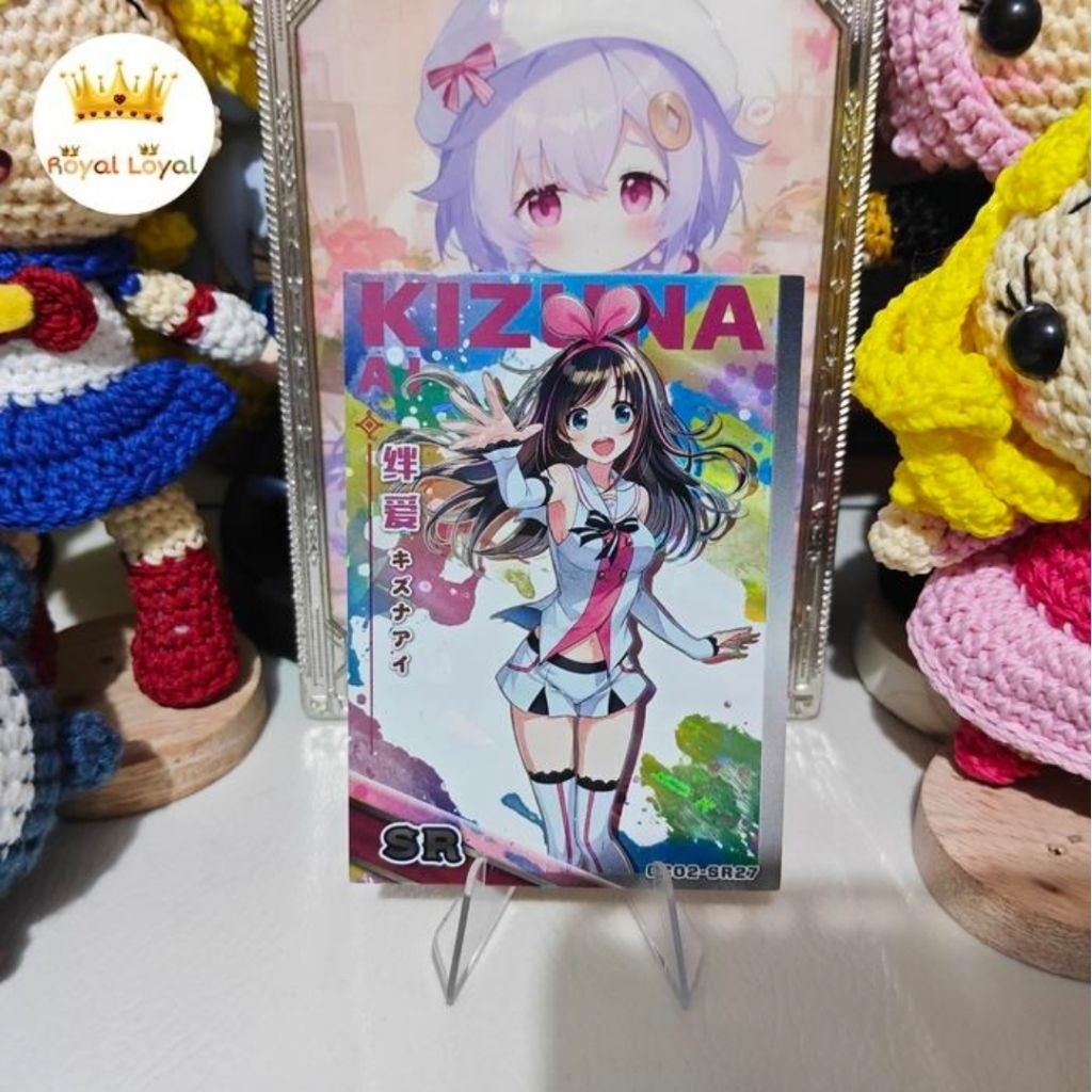 Kizuna AI Atlas of God Goddess God Card A.l. Channel (GC02-SR27) - CCG TCG CardKartu Tebal