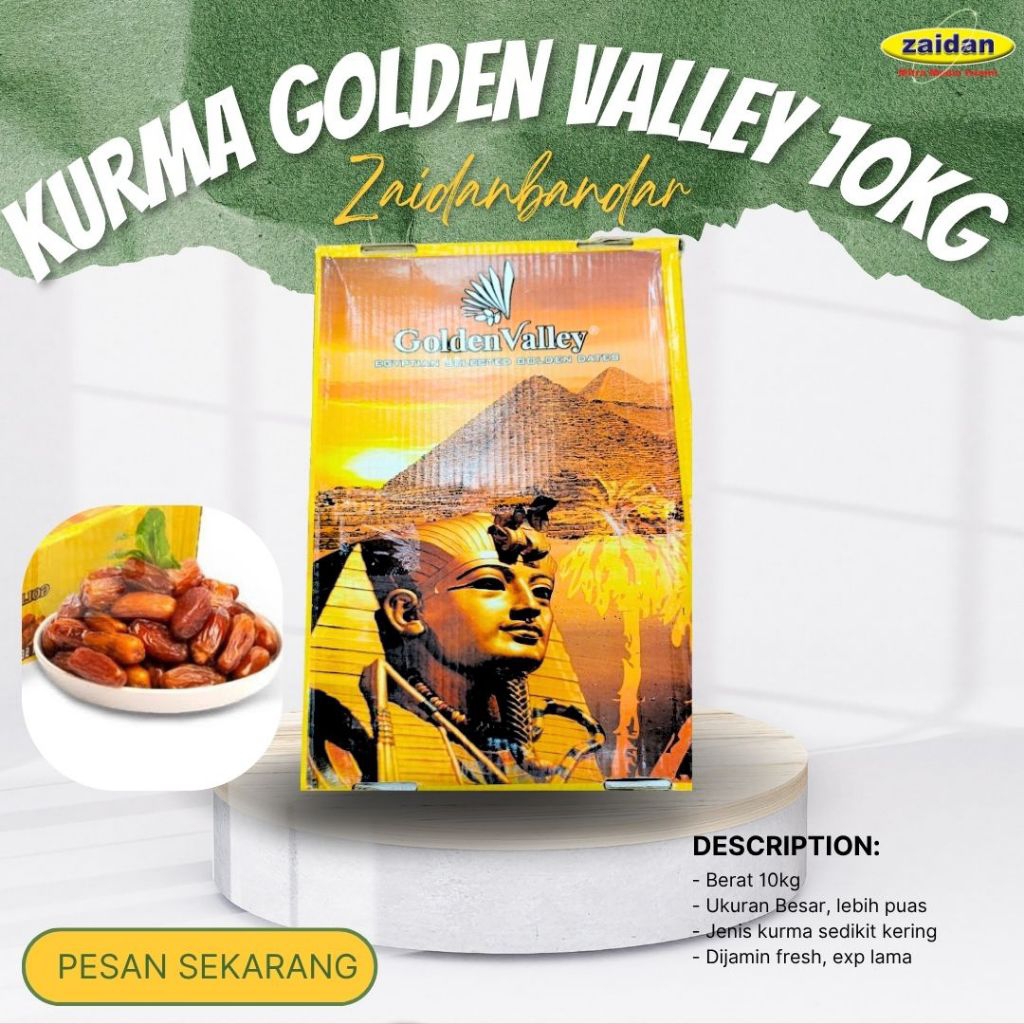 

KURMA GOLDEN VALLEY 10KG