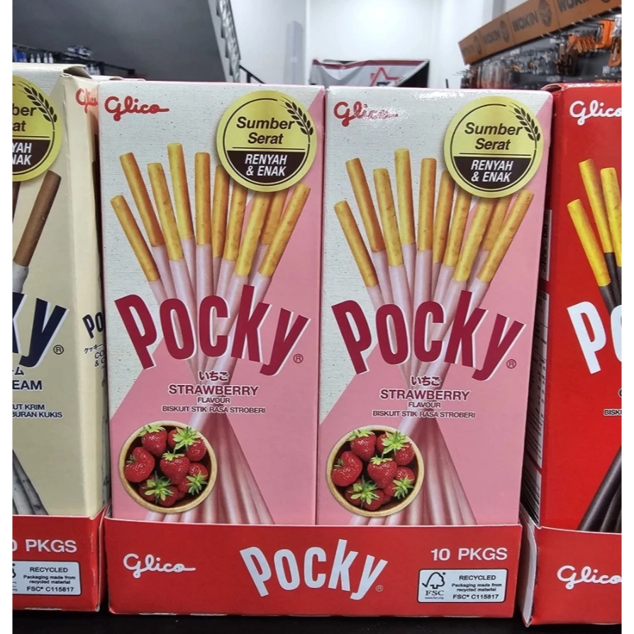 

Biskuit Stick Pocky Strawberry 22g