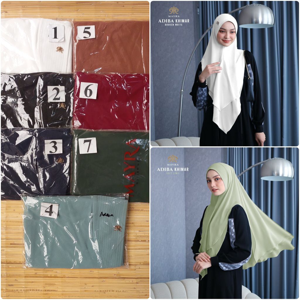 ADIBA Khimar by Mayra