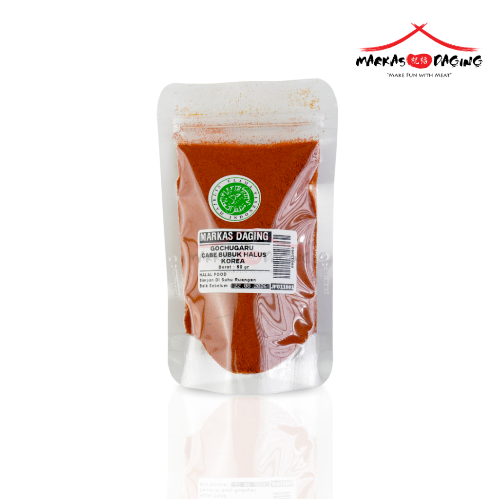 

Gochugaru Cabe Bubuk Halus Korea Halal 50 Gr - Markasdaging
