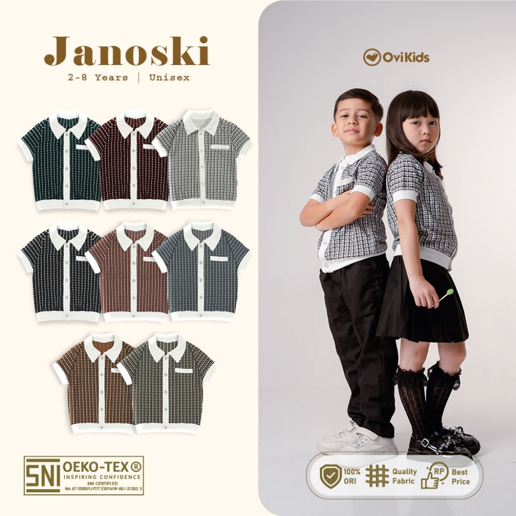 Kemeja janoski by.ovikids