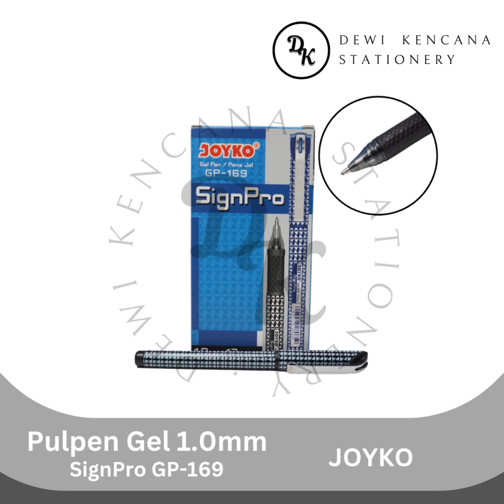 

JOYKO Pulpen Gel 1.0mm SignPro GP-169 Eceran 1 pcs