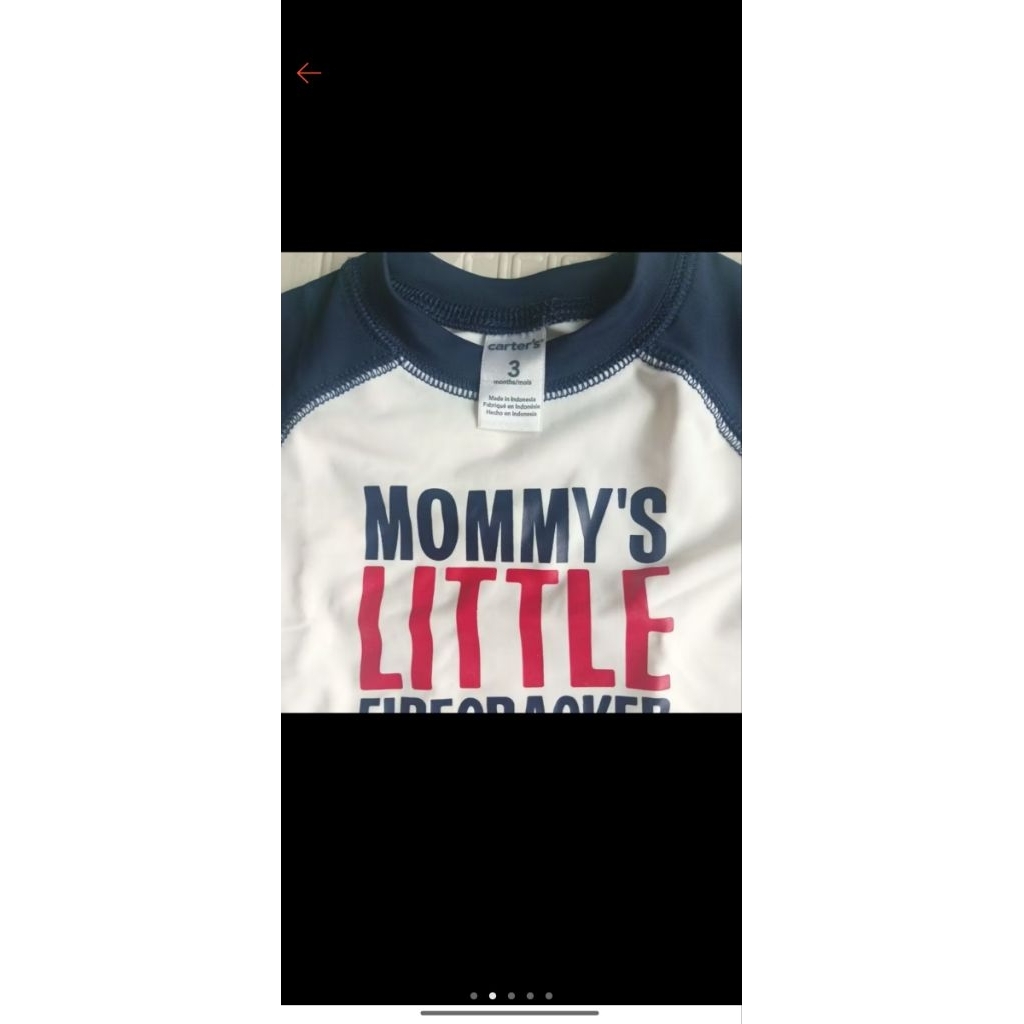 preloved baju renang bayi