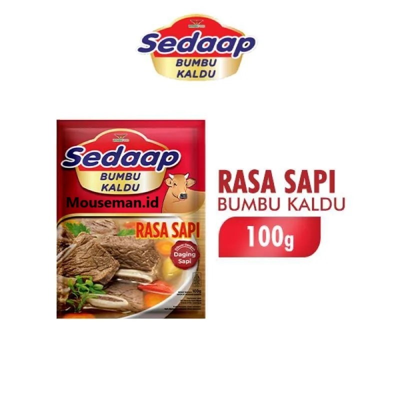 

Sedaap BUMBU KALDU RASA SAPI Dibuat Dengan Daging Sapi 100gr