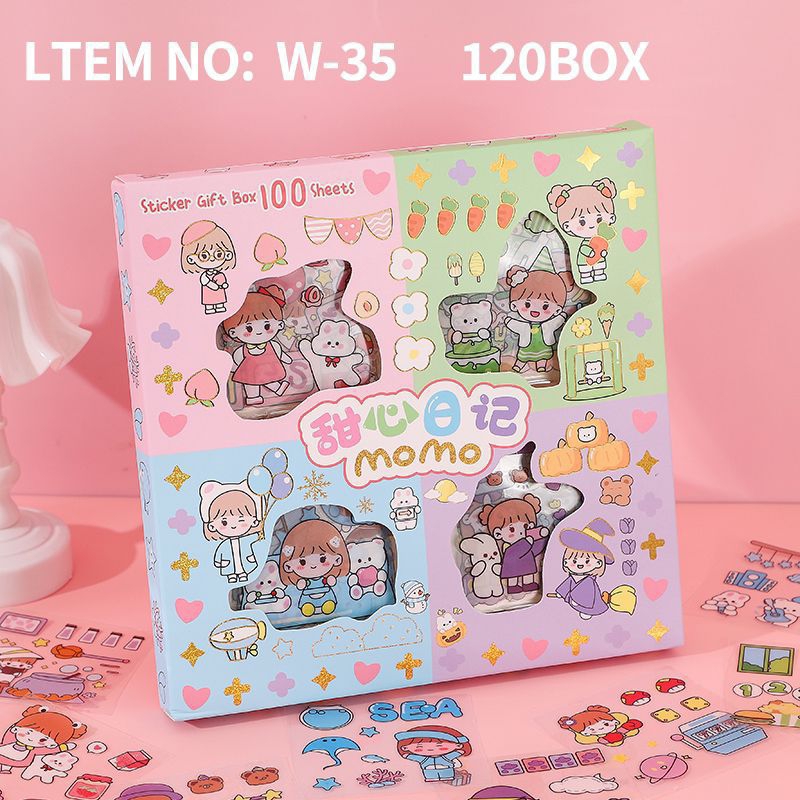 

Stiker mainan anak Isi 100