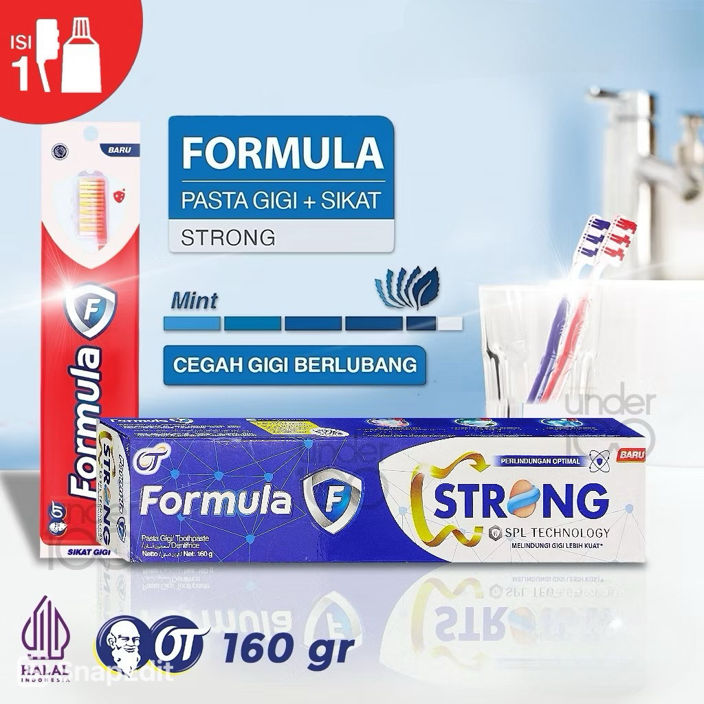 FORMULA PASTA GIGI + Sikat gigi