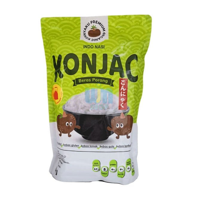 

Konjac Beras Diet Sehat Porang Bebas Gluten Lemak Gula Karbo - 1kg