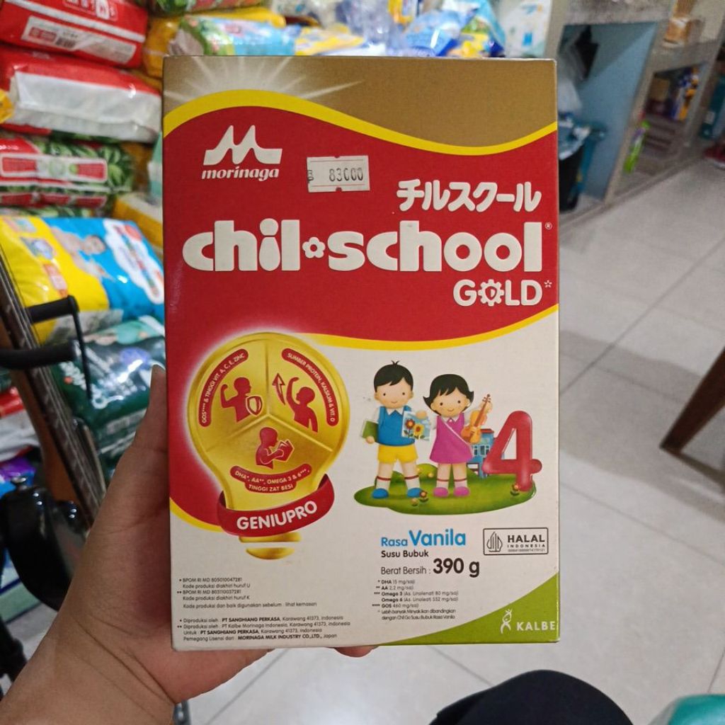 

Chilschool Gold 4 Vanila 390gr