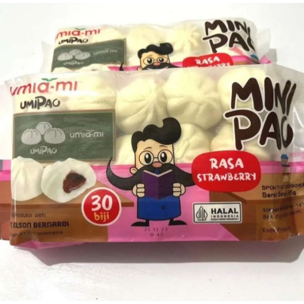 

UMIAMI MINIPAO STRAWBERRY ISI 30 PCS